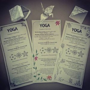 repurposing flyers | Alexandra Westaway